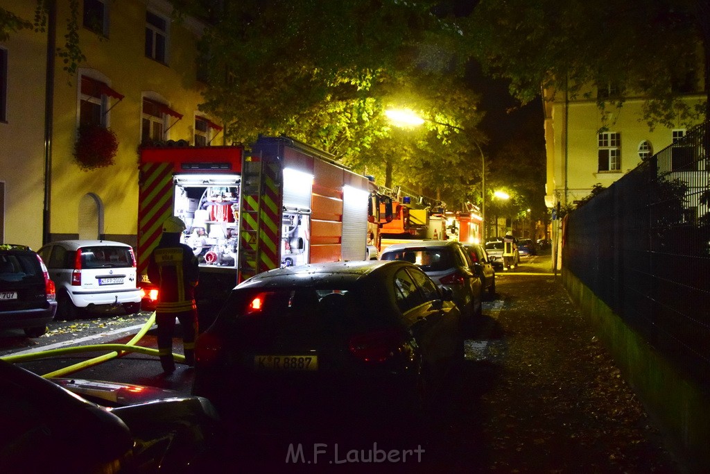 Feuer 2 Y Kellerbrand Koeln Humbold Gremberg Hachenburgerstr P571.JPG - Miklos Laubert